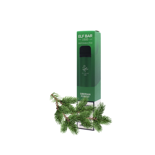 Elf Bar 1500 Siberian Forest (Хвоя) Одноразовый POD