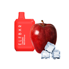 Elf Bar LB5000 Red Apple ICE (Красное Яблоко Лёд) Одноразовый POD Elf Bar LB5000 Red Apple ICE (Красное Яблоко Лёд) Одноразовый POD
