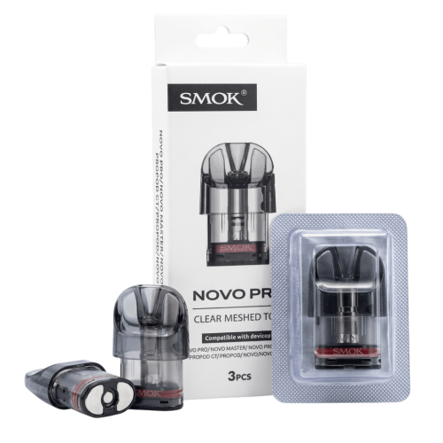 Картридж Smok Novo 2 Clear Pod Meshed 0.8 Ом 1.8 мл