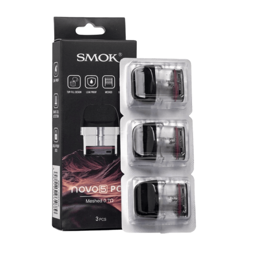 Картридж Smok Novo 5 Meshed 0.7 Ом MTL Pod 2 мл