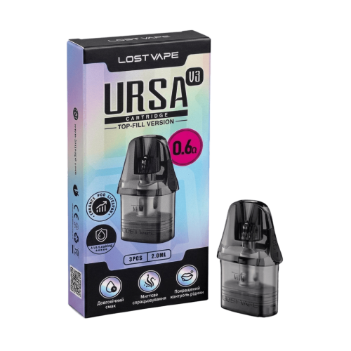 Картридж Lost Vape Ursa V3 0.6 ом 2.5 мл