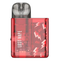 POD kit Lost Vape Ursa Baby Red Clear Многоразовая система
