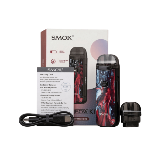 POD kit Smok Nord 50W Black Leather Многоразовая система