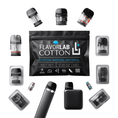 Вата FlavorLab Cotton