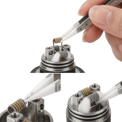Керамічний пінцет Tweezers Coil Master