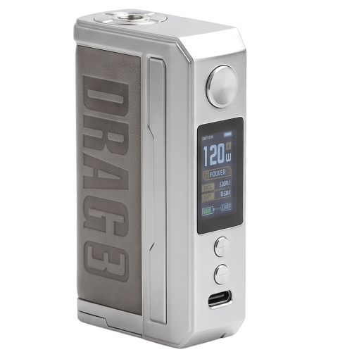 Боксмод Voopoo Drag 3 177W TC (Silver-Treasure Lime)
