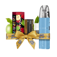 Стартовый набор Voopoo Argus G3 mini 1350 Sky Blue + Chaser Lux Sour Apple Ultra 50 мг, 30 мл Кислое Яблоко