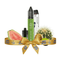 Стартовий набір Vaporesso XROS 5 1500 Opal White + Lucky Cactus Guava Kiwi 50 мг, 30 мл Кактус Гуава Ківі