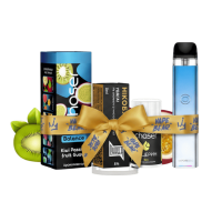 Стартовий набір Vaporesso XROS 3 Kit 1000 Ice Blue + Chaser Lux Kiwi Passion Fruit Guava Ultra 50 мг, 30 мл Ківі Маракуя Гуава