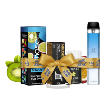 Стартовый набор Vaporesso XROS 3 Kit 1000 Ice Blue + Chaser Lux Kiwi Passion Fruit Guava Ultra 50 мг, 30 мл Киви Маракуя Гуава Стартовый набор Vaporesso XROS 3 Kit 1000 Ice Blue + Chaser Lux Kiwi Passion Fruit Guava Ultra 50 мг, 30 мл Киви Маракуя Гуава