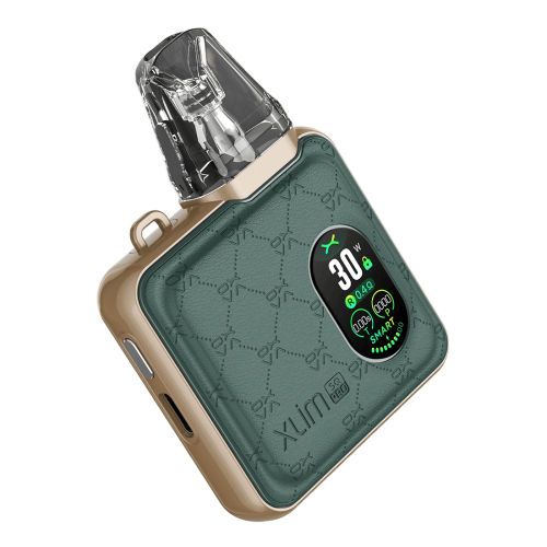 POD kit OXVA Xlim SQ Pro Green Leather Багаторазова система