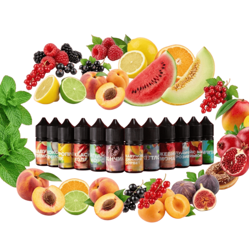 Рідина 420 Liquid Salt Айс Малина Лимон 50 мг 30 мл