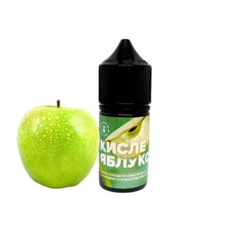 Рідина 420 Liquid Salt Кисле Яблуко 50 мг 30 мл