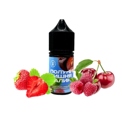 Рідина 420 Liquid Salt Полуниця Вишня Малина 50 мг 30 мл