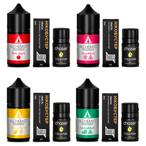 Жидкость Alchemist Salt Rich Apple 30 мл 50 мг Рич Эпл Самозамес