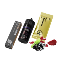 Рідина Chaser Salt Black Blackcurrant Rose Ultra 30 мл 50 мг Смородина Троянда Самозаміс