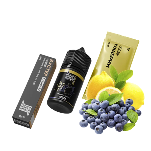 Рідина Chaser Salt Black Blueberry Lemon Ultra 30 мл 65 мг Чорниця Лимон Самозаміс