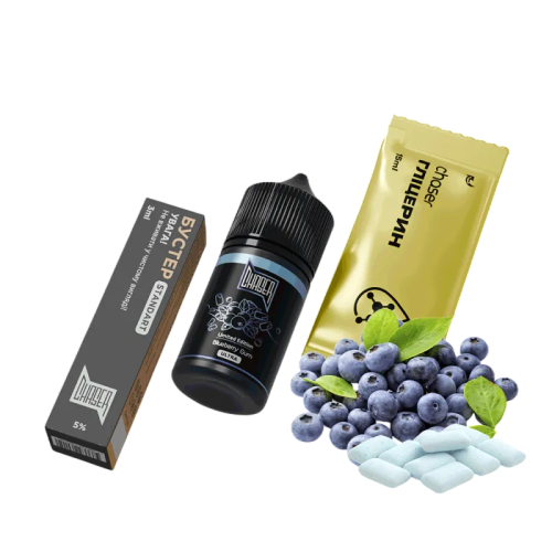 Рідина Chaser Salt Black Blueberry Gum limited Ultra 30 мл 50 мг Чорнична Жуйка Самозаміс