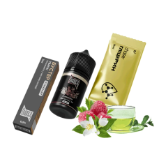 Рідина Chaser Salt Black Wild Jasmine Raz Tea Ultra 30 мл 65 мг Жасмин Малина Чай Самозаміс Рідина Chaser Salt Black Wild Jasmine Raz Tea Ultra 30 мл 65 мг Жасмин Малина Чай Самозаміс