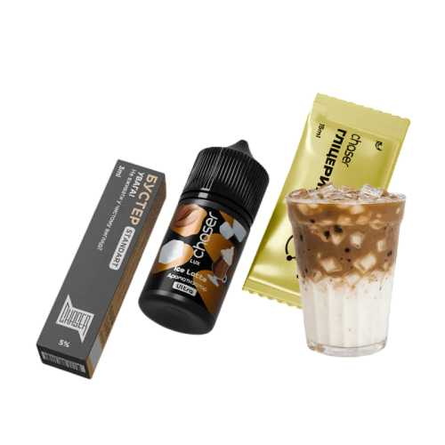 Рідина Chaser Salt Lux Ice Latte Ultra 30 мл 50 мг Айс Латте Самозаміс