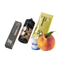 Рідина Chaser Salt Lux Peach Yogurt Ultra 30 мл 50 мг Персик Йогурт Самозаміс