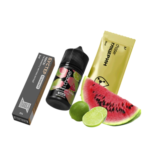 Рідина Chaser Salt Lux Watermelon Lime Ultra 30 мл 50 мг Кавун Лайм Самозаміс