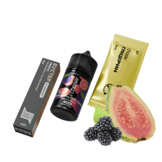 Рідина Chaser Salt Lux Blackberry Pink Guava Ultra 30 мл 65 мг Ожина Гуава Самозаміс Рідина Chaser Salt Lux Blackberry Pink Guava Ultra 30 мл 65 мг Ожина Гуава Самозаміс