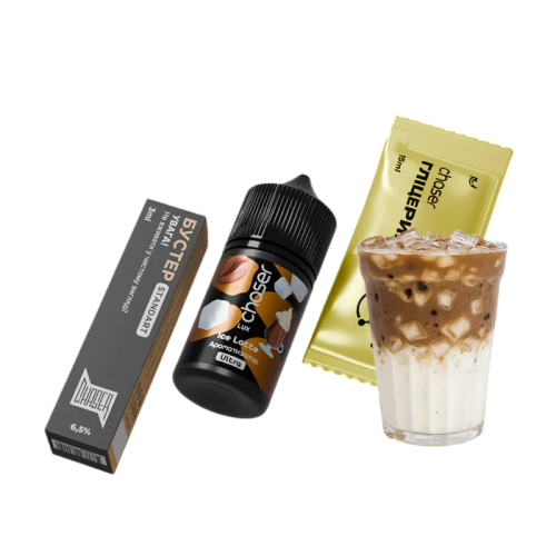 Рідина Chaser Salt Lux Ice Latte Ultra 30 мл 65 мг Айс Латте Самозаміс