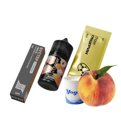 Рідина Chaser Salt Lux Peach Yogurt Ultra 30 мл 65 мг Персик Йогурт Самозаміс