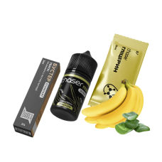 Рідина Chaser Salt Mix Banana Aloe 30 мл 50 мг Банан Алое Самозаміс Рідина Chaser Salt Mix Banana Aloe 30 мл 50 мг Банан Алое Самозаміс