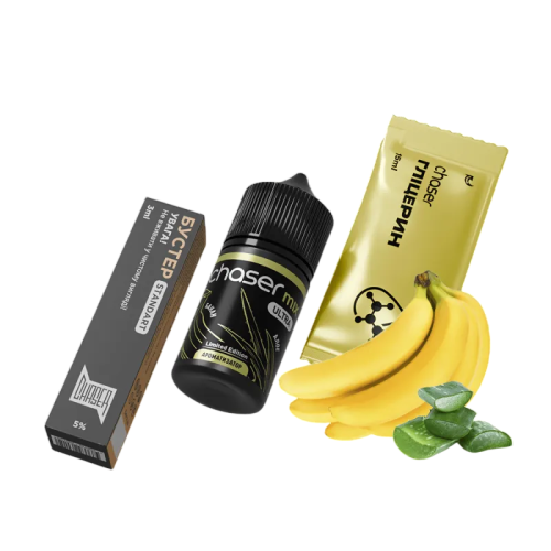 Рідина Chaser Salt Mix Banana Aloe 30 мл 50 мг Банан Алое Самозаміс