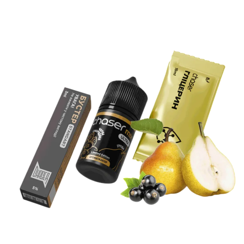 Рідина Chaser Salt Mix Blackcurrant Pear Ultra 30 мл 50 мг Смородина Груша Самозаміс