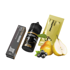 Рідина Chaser Salt Mix Blackcurrant Pear Ultra 30 мл 65 мг Смородина Груша Самозаміс Рідина Chaser Salt Mix Blackcurrant Pear Ultra 30 мл 65 мг Смородина Груша Самозаміс