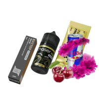 Жидкость Chaser Salt Mix Energy Cherry Ultra 30 мл 65 мг Вишневый Энергетик Самозамес
