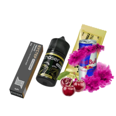 Рідина Chaser Salt Mix Energy Cherry 30 мл 65 мг Вишневий Енергетик Самозаміс Рідина Chaser Salt Mix Energy Cherry 30 мл 65 мг Вишневий Енергетик Самозаміс