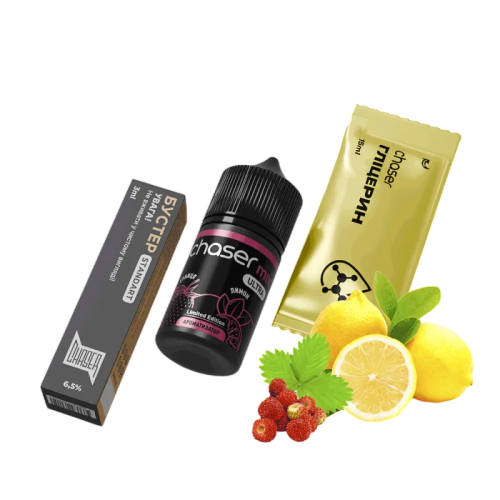 Рідина Chaser Salt Mix Wildberry Lemon Ultra 30 мл 65 мг Суниця Лимон Самозаміс