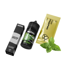 Рідина Chaser Salt Nova Spearmint 30 мл 65 мг М'ята Самозаміс
