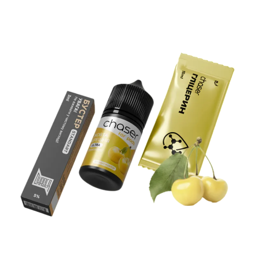 Рідина Chaser Salt Yellow Cherries Ultra 30 мл 50 мг Жовта Черешня Самозаміс