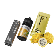 Рідина Chaser Salt Yellow Dragon Fruit Ultra 30 мл 50 мг Жовтий Драгонфрут Самозаміс Рідина Chaser Salt Yellow Dragon Fruit Ultra 30 мл 50 мг Жовтий Драгонфрут Самозаміс