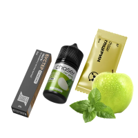 Рідина Chaser Salt Apple Mint Limited Ultra 30 мл 50 мг Яблуко М'ята Самозаміс