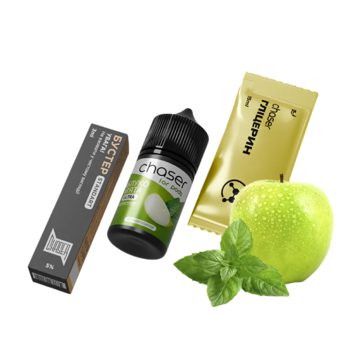 Рідина Chaser Salt Apple Mint Limited Ultra 30 мл 50 мг Яблуко М'ята Самозаміс