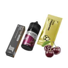 Рідина Chaser Salt Sweet Cherries Ultra 30 мл 65 мг Черешня Самозаміс Рідина Chaser Salt Sweet Cherries Ultra 30 мл 65 мг Черешня Самозаміс
