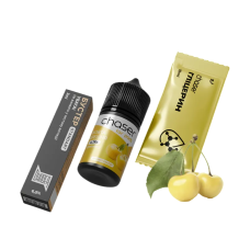 Рідина Chaser Salt Yellow Cherries Ultra 30 мл 65 мг Жовта Черешня Самозаміс Рідина Chaser Salt Yellow Cherries Ultra 30 мл 65 мг Жовта Черешня Самозаміс