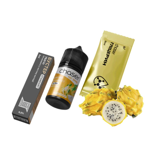Рідина Chaser Salt Yellow Dragon Fruit Ultra 30 мл 65 мг Жовтий Драгонфрут Самозаміс