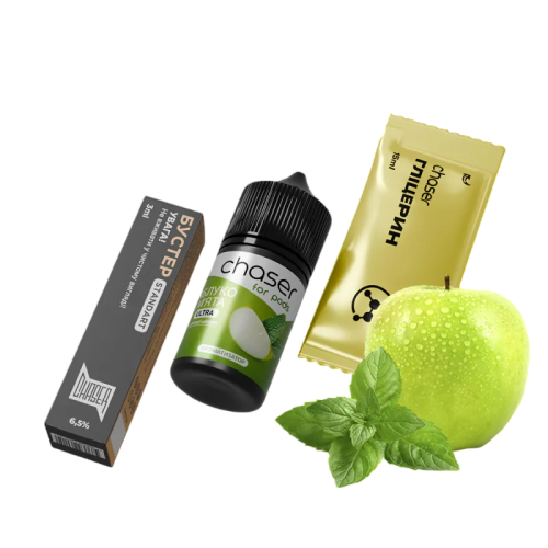 Рідина Chaser Salt Apple Mint Limited Ultra 30 мл 65 мг Яблуко М'ята Самозаміс