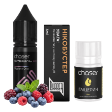 Жидкость Chaser Salt Special Berry Mystery One 15 мл 50 мг Мистери Ван Самозамес