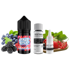 Жидкость Crazy Salt Juice Berry Mix 30 мл 50 мг Ягодный Микс Самозамес Жидкость Crazy Salt Juice Berry Mix 30 мл 50 мг Ягодный Микс Самозамес