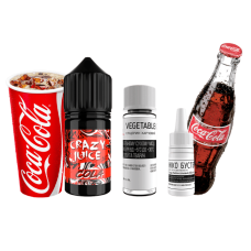 Жидкость Crazy Salt Juice Cola 30 мл 50 мг Кола Самозамес