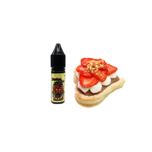 Рідина Creepy Salt Strawberry Dessert 15 мл 50 мг Полуничний десерт
