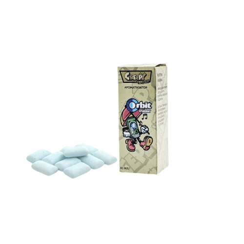 Рідина Creepy Salt Orbit Spearmint 30 мл 50 мг Орбіт М'ята